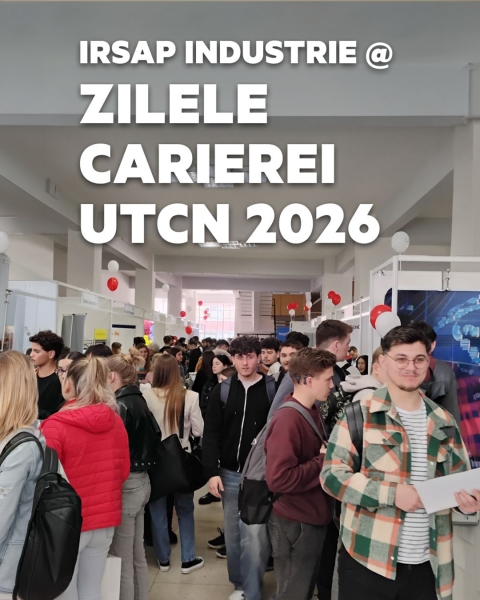 IRSAP INDUSTRIE la Zilele Carierei: întâlniri, idei și noi perspective pentru viitor