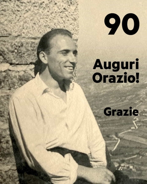 Orazio Rossi, fondatore di IRSAP, festeggia 90 anni!