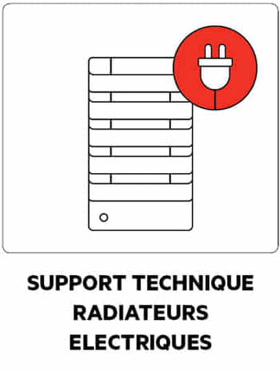 SUPPORT TECHNIQUE RADIATEURS ELECTRIQUE