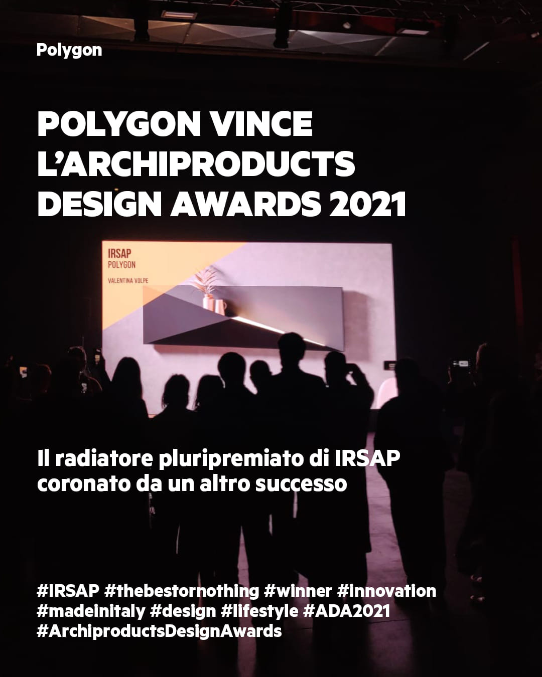 Polygon remporte l'Archiproducts Design Awards 2021