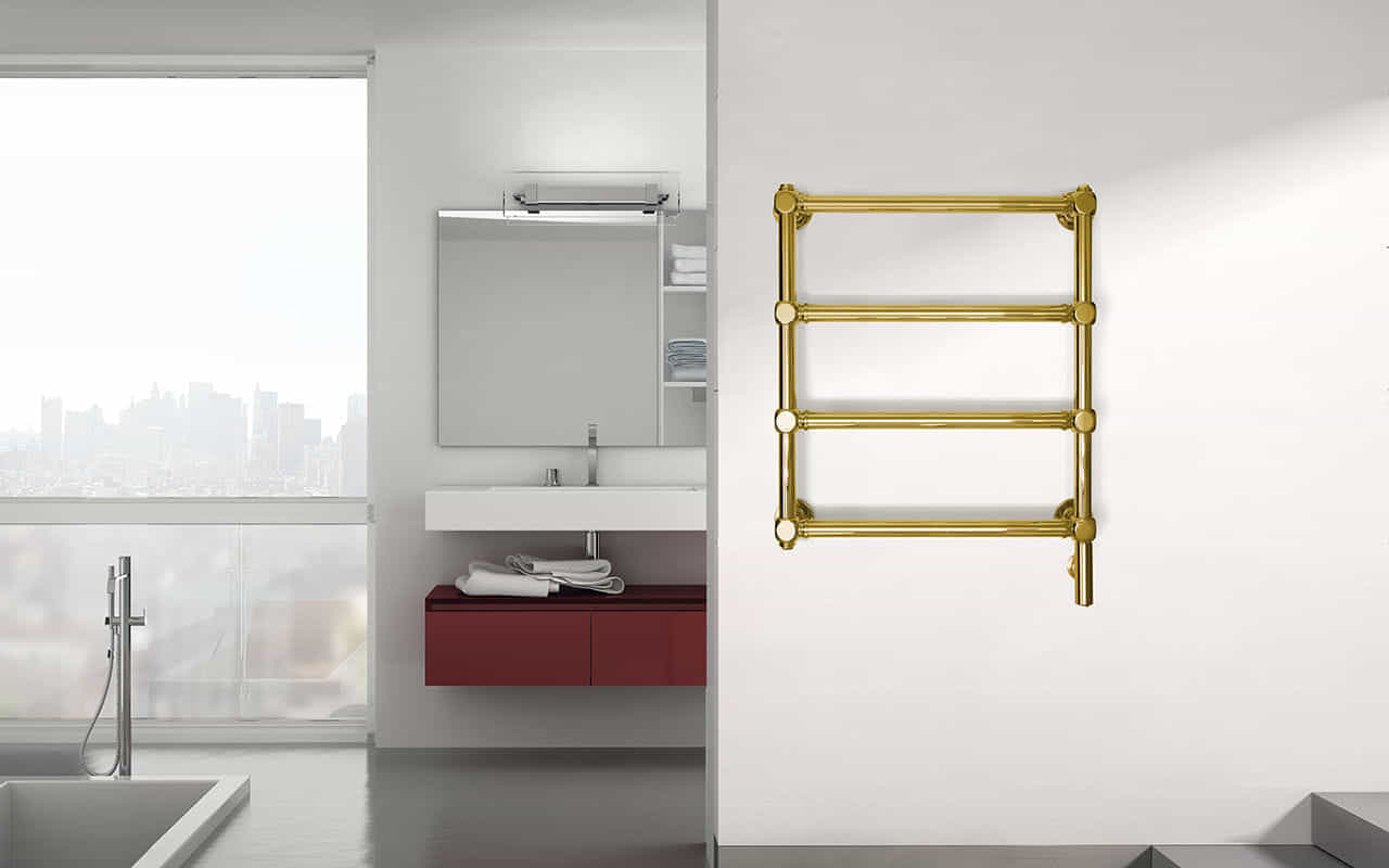 Minuette Elettrico, 4 elements, Hight 596 mm, Lenght 540 mm, Electric, Gold