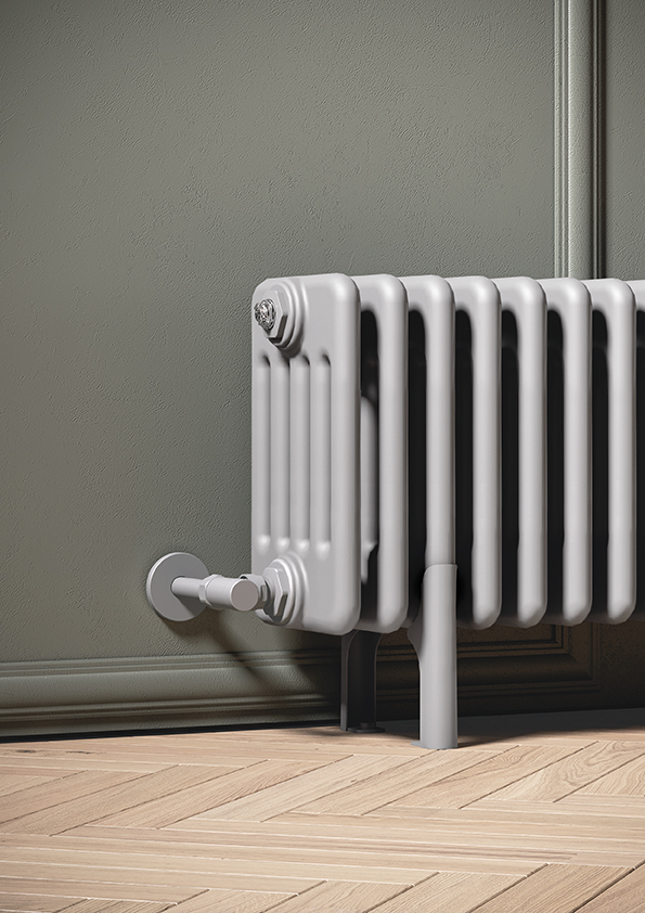 Tesi Plinthe, hauteur 300 mm, largeur 1800 mm, Gris Clair Opaque, (détail)