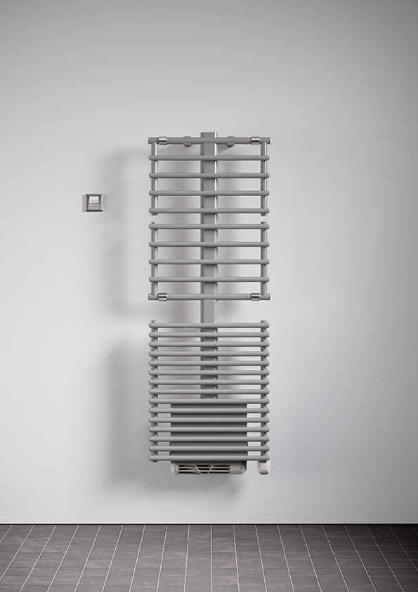 Get Up Air, hauteur 1499 mm, largeur 500 mm, électrique avec résistance wireless, avec booster, Gris Manhattan