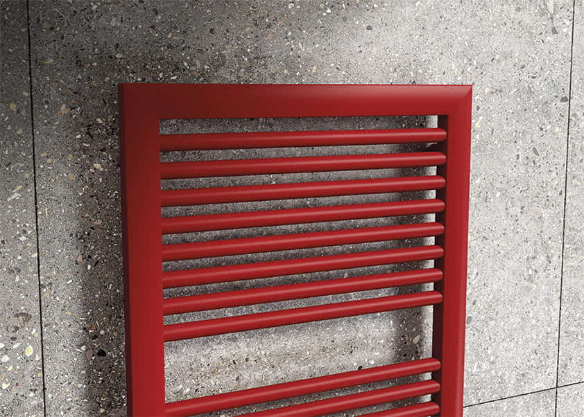 Novo Cult, Rojo - RAL 3000, (detalle)