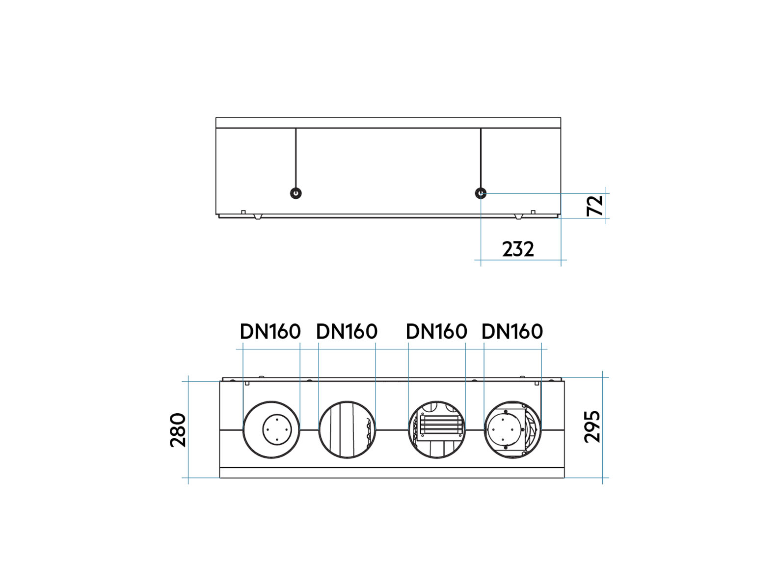 IRSAIR V 220 P - dimensioni